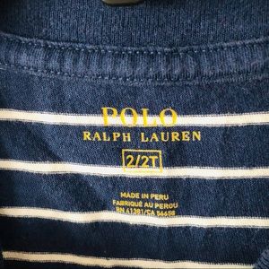 Polo by Ralph Lauren Shirts & Tops - Polo Ralph Lauren navy striped short sleeve shirt Polo by Ralph Lauren Shirts & Tops - Polo Ralph Lauren navy striped short sleeve shirt